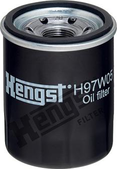 Hengst Filter H97W05 - Filtro olio www.autoricambit.com