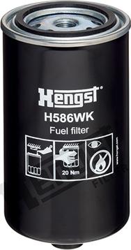 Hengst Filter H586WK - Filtro carburante www.autoricambit.com