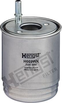 Hengst Filter H669WK - Filtro carburante www.autoricambit.com