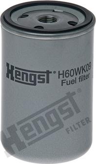 Hengst Filter H60WK09 - Filtro carburante www.autoricambit.com