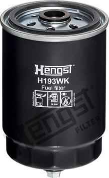 Hengst Filter H193WK - Filtro carburante www.autoricambit.com