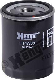 Hengst Filter H14W08 - Filtro olio www.autoricambit.com
