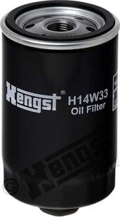 Hengst Filter H14W33 - Filtro olio www.autoricambit.com