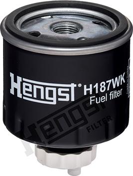 Hengst Filter H187WK - Filtro carburante www.autoricambit.com