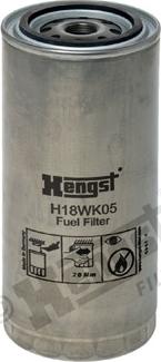 Hengst Filter H18WK05 - Filtro carburante www.autoricambit.com