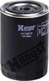 Hengst Filter H17W17 - Filtro olio www.autoricambit.com