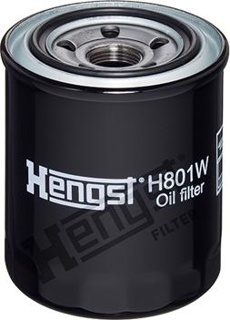 Hengst Filter H801W - Filtro olio www.autoricambit.com