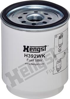 Hengst Filter H392WK - Filtro carburante www.autoricambit.com