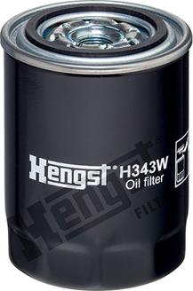 Hengst Filter H343W - Filtro olio www.autoricambit.com