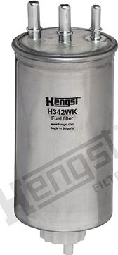 Hengst Filter H342WK - Filtro carburante www.autoricambit.com