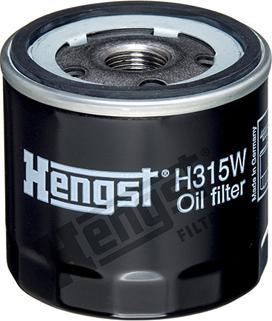 Hengst Filter H315W - Filtro olio www.autoricambit.com