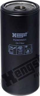 Hengst Filter H240W01 - Filtro olio www.autoricambit.com