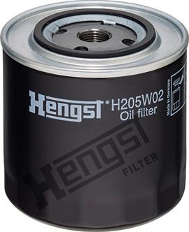 Hengst Filter H205W02 - Filtro olio www.autoricambit.com