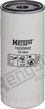 Hengst Filter H200W42 - Filtro olio www.autoricambit.com