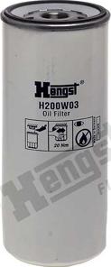 Hengst Filter H200W03 - Filtro olio www.autoricambit.com