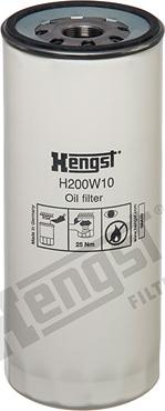 Hengst Filter H200W10 - Filtro olio www.autoricambit.com