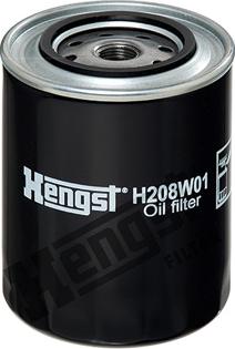 Hengst Filter H208W01 - Filtro olio www.autoricambit.com