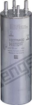 Hengst Filter H207WK02 - Filtro carburante www.autoricambit.com