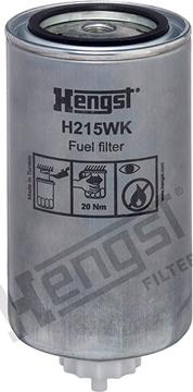 Hengst Filter H215WK - Filtro carburante www.autoricambit.com