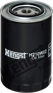 Hengst Filter H210W02 - Filtro olio www.autoricambit.com