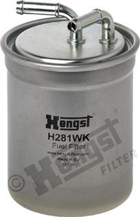 Hengst Filter H281WK - Filtro carburante www.autoricambit.com