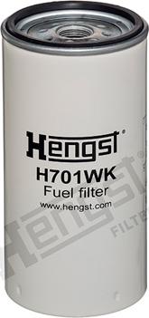 Hengst Filter H701WK - Filtro carburante www.autoricambit.com