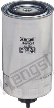 Hengst Filter H70WK09 - Filtro carburante www.autoricambit.com