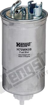 Hengst Filter H70WK08 - Filtro carburante www.autoricambit.com