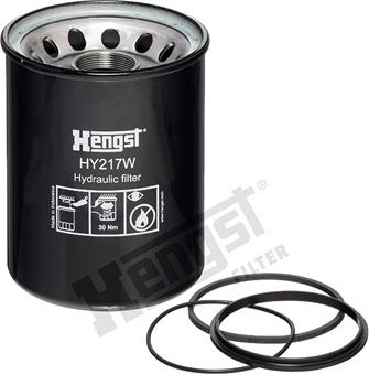 Hengst Filter HY217W - Filtro, Sistema idraulico di lavoro www.autoricambit.com