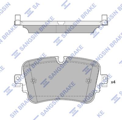 VAG 4M0698451BM - Kit pastiglie freno, Freno a disco www.autoricambit.com