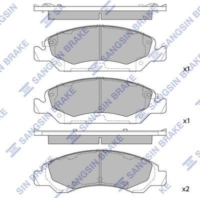 Remsa 21161.10 - Kit pastiglie freno, Freno a disco www.autoricambit.com