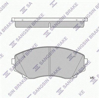 BENDIX 572446B - Kit pastiglie freno, Freno a disco www.autoricambit.com