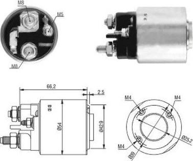 Hoffer 46131 - Elettromagnete, Motore d'avviamento www.autoricambit.com