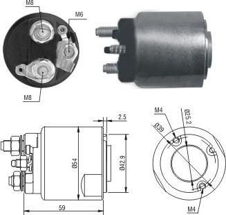 Hoffer 46203 - Elettromagnete, Motore d'avviamento www.autoricambit.com