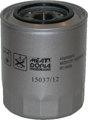 Hoffer 15037/12 - Filtro olio www.autoricambit.com