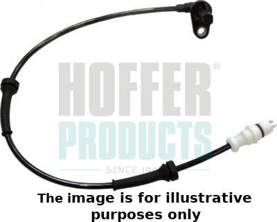 Hoffer 8290245E - Sensore, N° giri ruota www.autoricambit.com