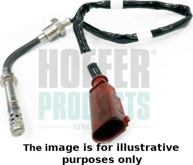 Hoffer 7451918E - Sensore, Temperatura gas scarico www.autoricambit.com
