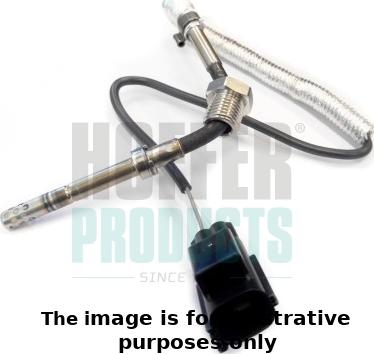 Hoffer 7452005E - Sensore, Temperatura gas scarico www.autoricambit.com