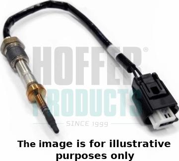 Hoffer 7452025E - Sensore, Temperatura gas scarico www.autoricambit.com