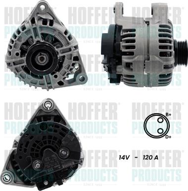 Hoffer H5510401G - Alternatore www.autoricambit.com