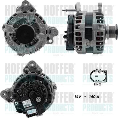 Hoffer H5510545G - Alternatore www.autoricambit.com