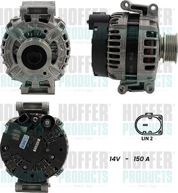 Hoffer H5510640G - Alternatore www.autoricambit.com