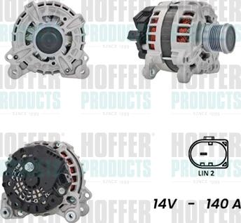 Hoffer H5510669G - Alternatore www.autoricambit.com