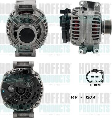 Hoffer H5510634G - Alternatore www.autoricambit.com