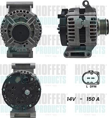 Hoffer H5510062G - Alternatore www.autoricambit.com