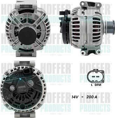 Hoffer H5510024G - Alternatore www.autoricambit.com