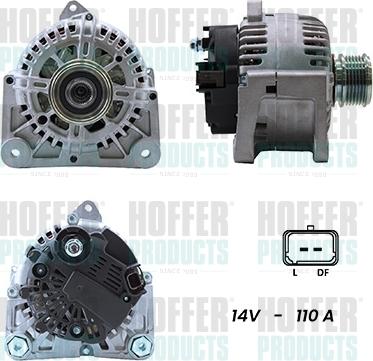 Hoffer H55101410G - Alternatore www.autoricambit.com