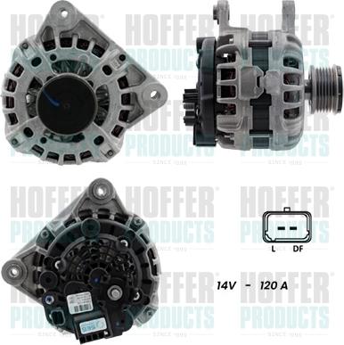 Hoffer H55101411G - Alternatore www.autoricambit.com