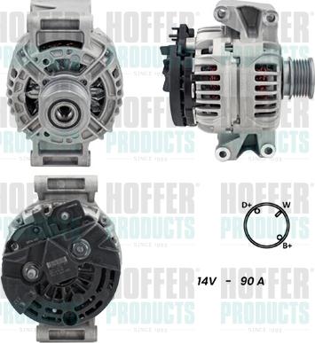 Hoffer H5510109G - Alternatore www.autoricambit.com