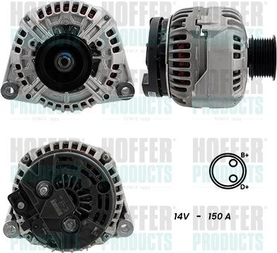 Hoffer H55101164G - Alternatore www.autoricambit.com